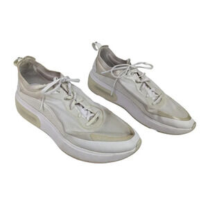 Nike Womens sz 9 Air Max Dia SE AR7410-105 White Running Shoes Sneakers Athletic